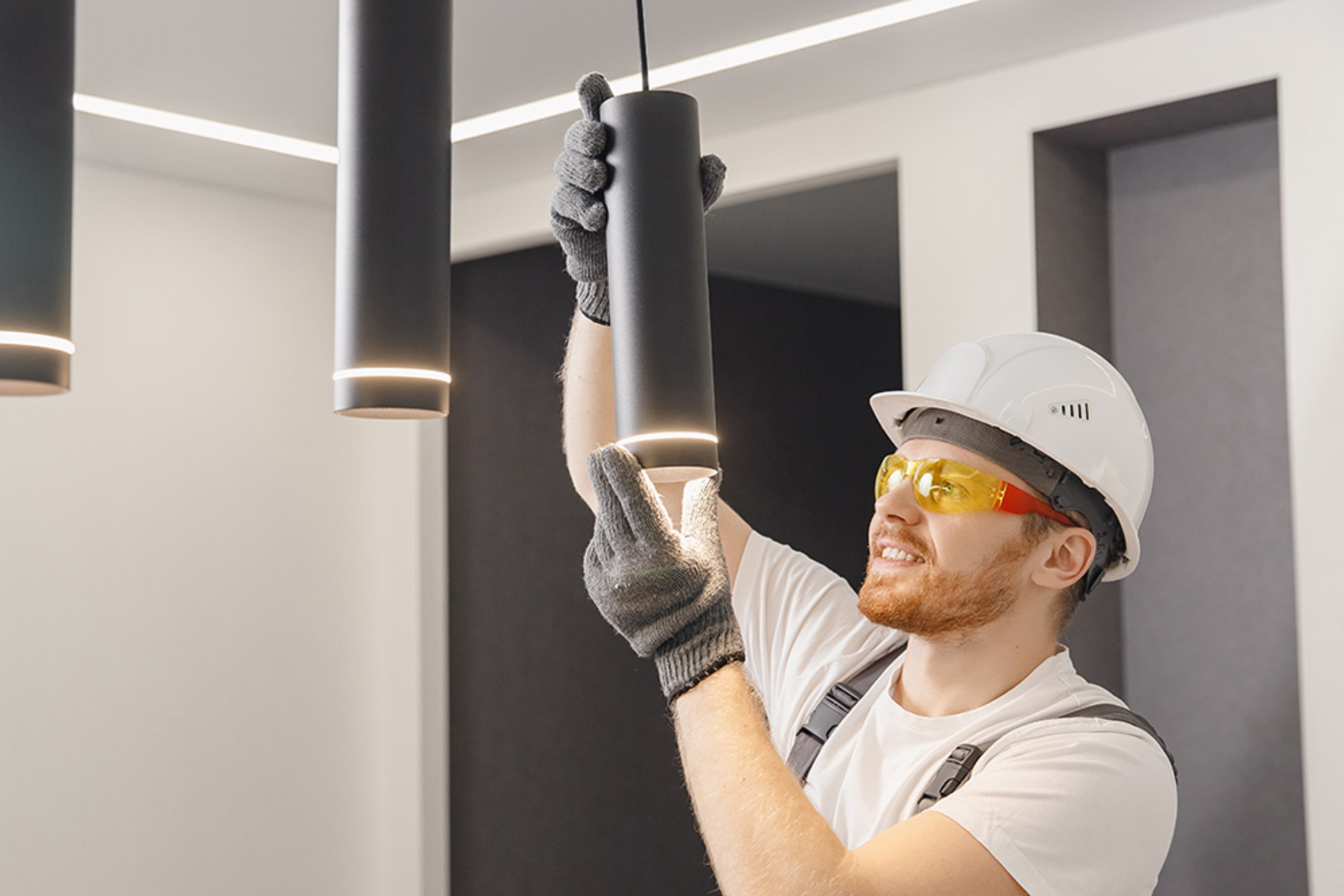 Innen­beleuchtung bei E-Works Nürnberg in Nürnberg